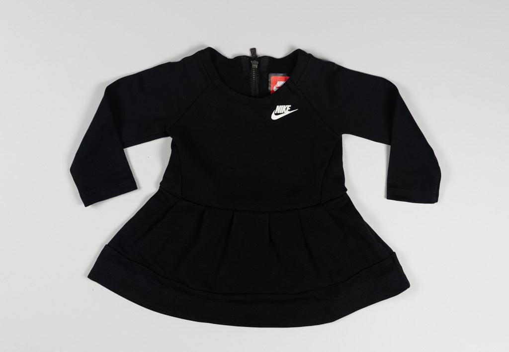 Nike Black Long Sleeve Flutter Dress Kenza's Closet Nike Black Long Sleeve Flutter Dress Kenza's Closet
