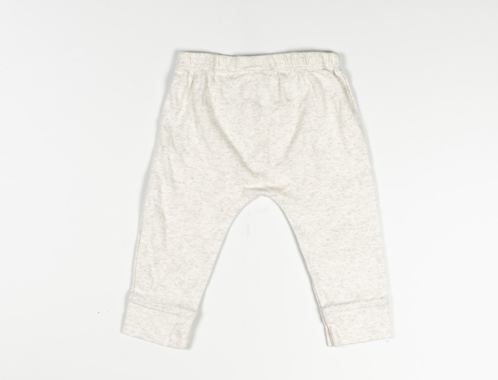 Cotton Button Detail Pants