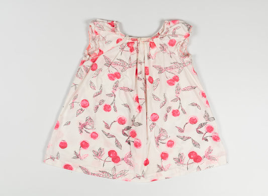 Bonpoint Cherry Print Girls Dress