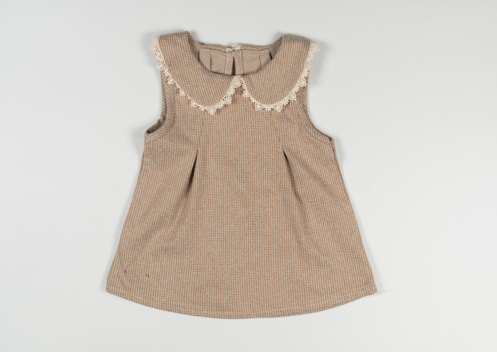 Taupe Collar Tank Dress